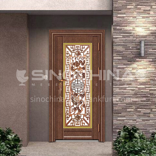 304 stainless steel door anti-theft entrance door 2